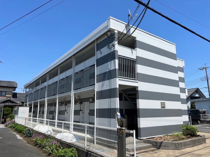 栃木市S様邸　アパート外壁・屋根塗装工事